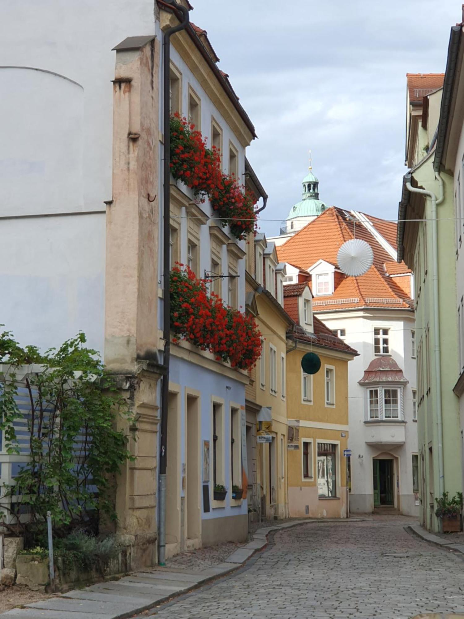 Ferienwohnung Ines Wolf In Der Meissner Innenstadt ไมเซน ภายนอก รูปภาพ